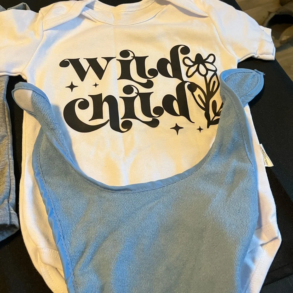 🌹Handmade Boys Onsie’s‎ . NWT. 3 for $10 NWOT